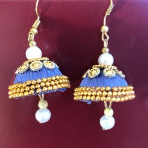 Handmade jhumki earrings